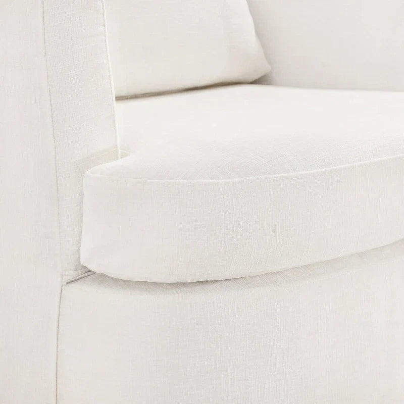 Fauteuils pivotants modernes Chenille pour salon