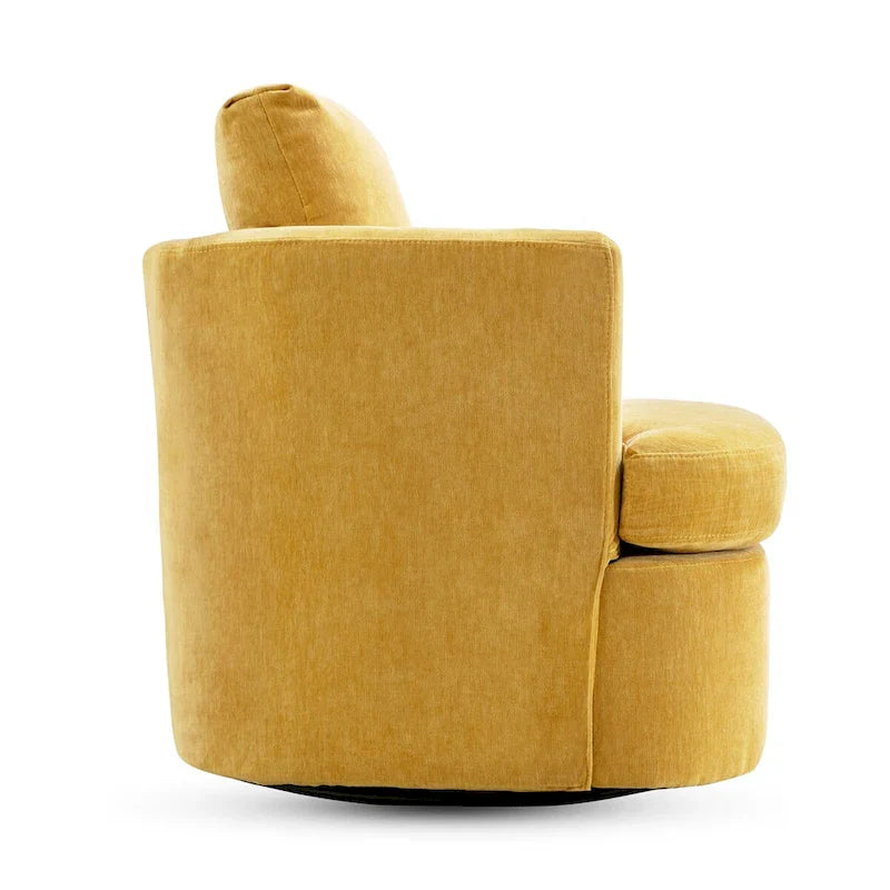 Fauteuils pivotants modernes Chenille pour salon